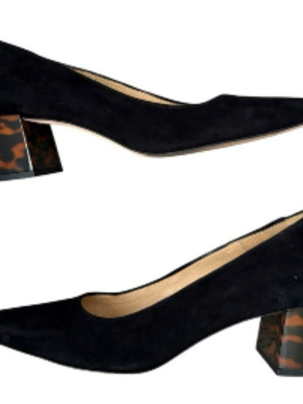 J. Mclauglin Beatrice Black Suede pump Sz. 8
